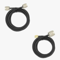 Cavi a spirale per rilevamento calibrato GNSS a tripla banda + antenna in banda L