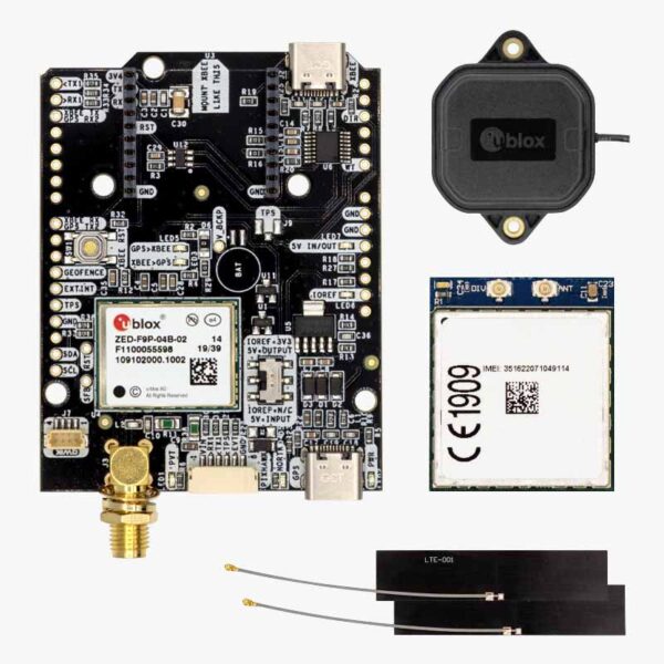 4G/LTE NTRIP – Kit di avvio RTK: localizzatore GPS con precisione al centimetro, dotato di RTK e comunicazioni 4G/LTE integrate.