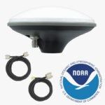 Antenna GNSS a tripla banda per rilievi geodetici calibrata