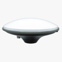 Prospettiva dell'antenna GNSS RTK a tripla banda calibrata per il rilevamento topografico