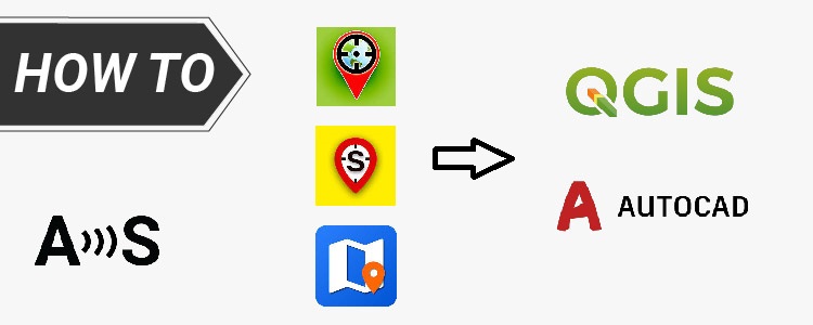 esporta il lavoro relativo al rilievo dal dispositivo Android in QIGS e in AutoCAD Cover