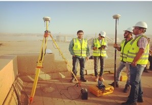 Rilevamento topografico per l'edilizia e l'ingegneria RTK