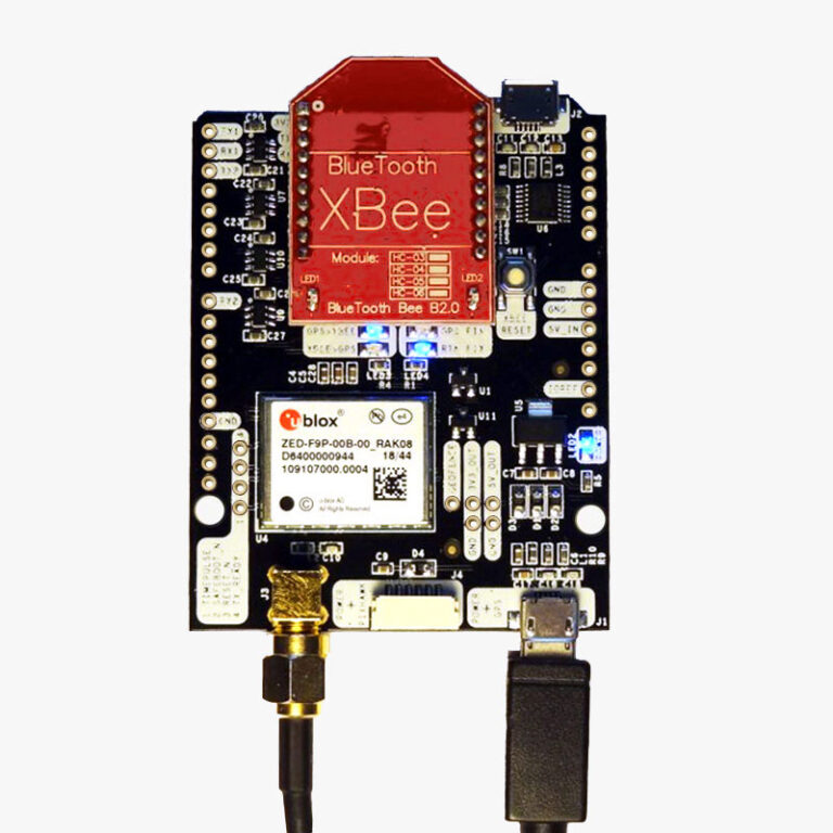 simpleRTK2B montato su Bluetooth