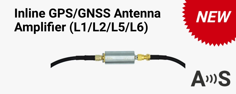 Amplificatore per antenna GPS/GNSS integrata (L1, L2, L5, L6)