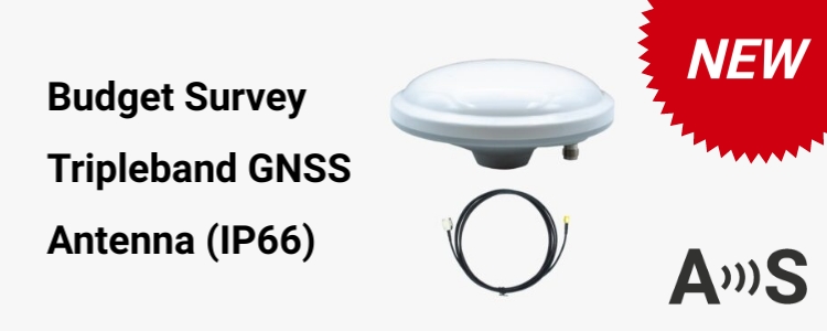 Antenna GNSS a tripla banda per applicazioni di rilevamento a basso costo (IP66)