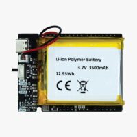 Parte superiore dello shield per batteria LiPo