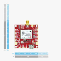 Dimensioni del GPS-RTK-SMA