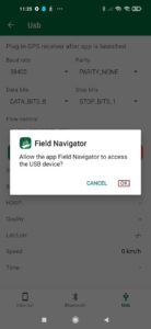 Come utilizzare ArduSimple con Field Navigator su un dispositivo Android 4