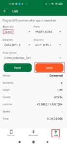 Come utilizzare ArduSimple con Field Navigator su un dispositivo Android5