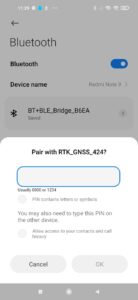 Come utilizzare ArduSimple con Field Navigator su un dispositivo Android 6