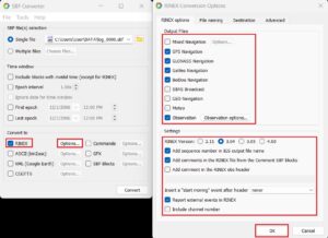 Come generare file RINEX con simpleRTK3B 7