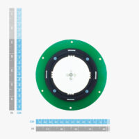 Antenna GNSS a tripla banda per sondaggio OEM
