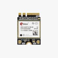 Scheda M.2 con ricevitore GNSS multibanda u-blox ZED-X20P