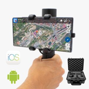 Kit di rilevamento e mappatura Handheld 2 con u-blox ZED-F9P, sistema GNSS RTK a basso costo per il tuo cellulare