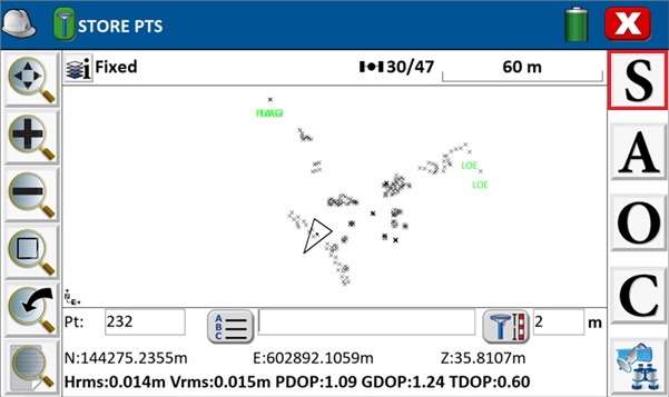 Configurazione manuale e mappatura tramite un kit RTK economico in Carlson SurvPC