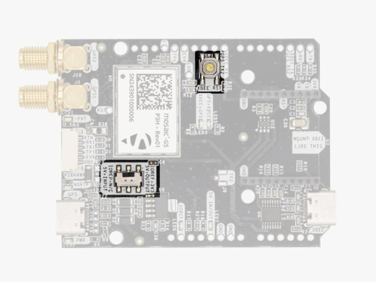 Guida al collegamento: Mosaic-G5 P3H SimpleRTK 4 - Pulsanti di direzione