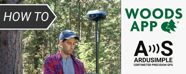 Manuale d'uso dell'antenna intelligente RTK u-blox zed-f9p con custodia WoodsApp