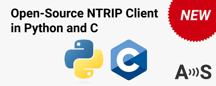 Client NTRIP open source in Python e C