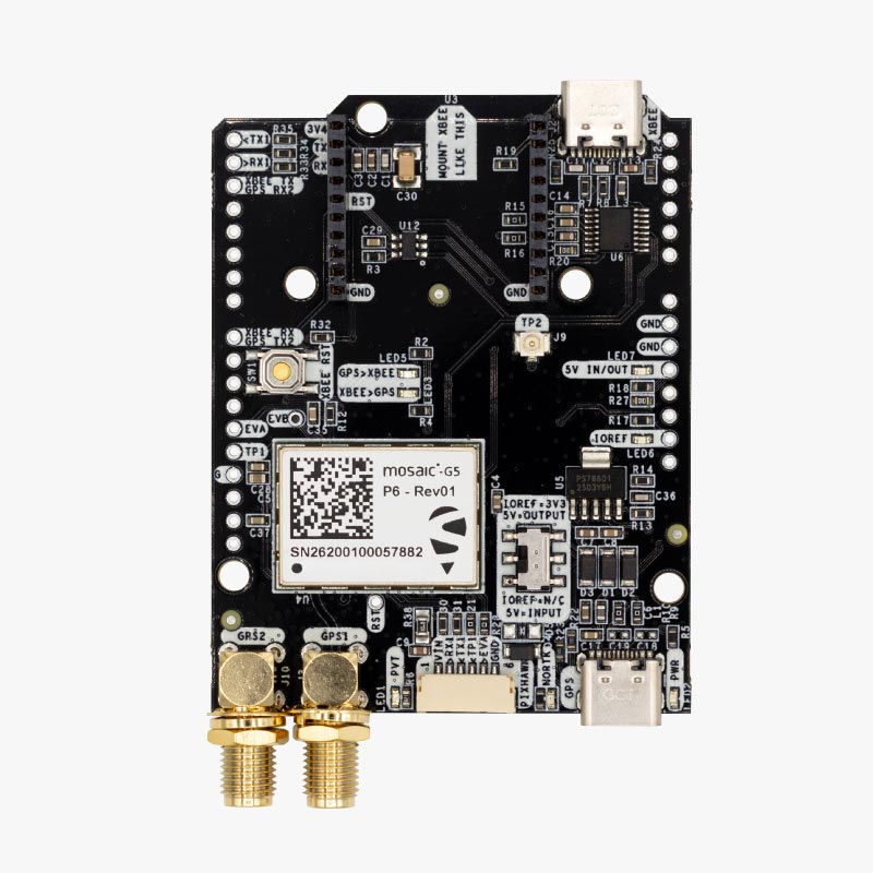 In alto: SimpleRTK 4 Hybrid